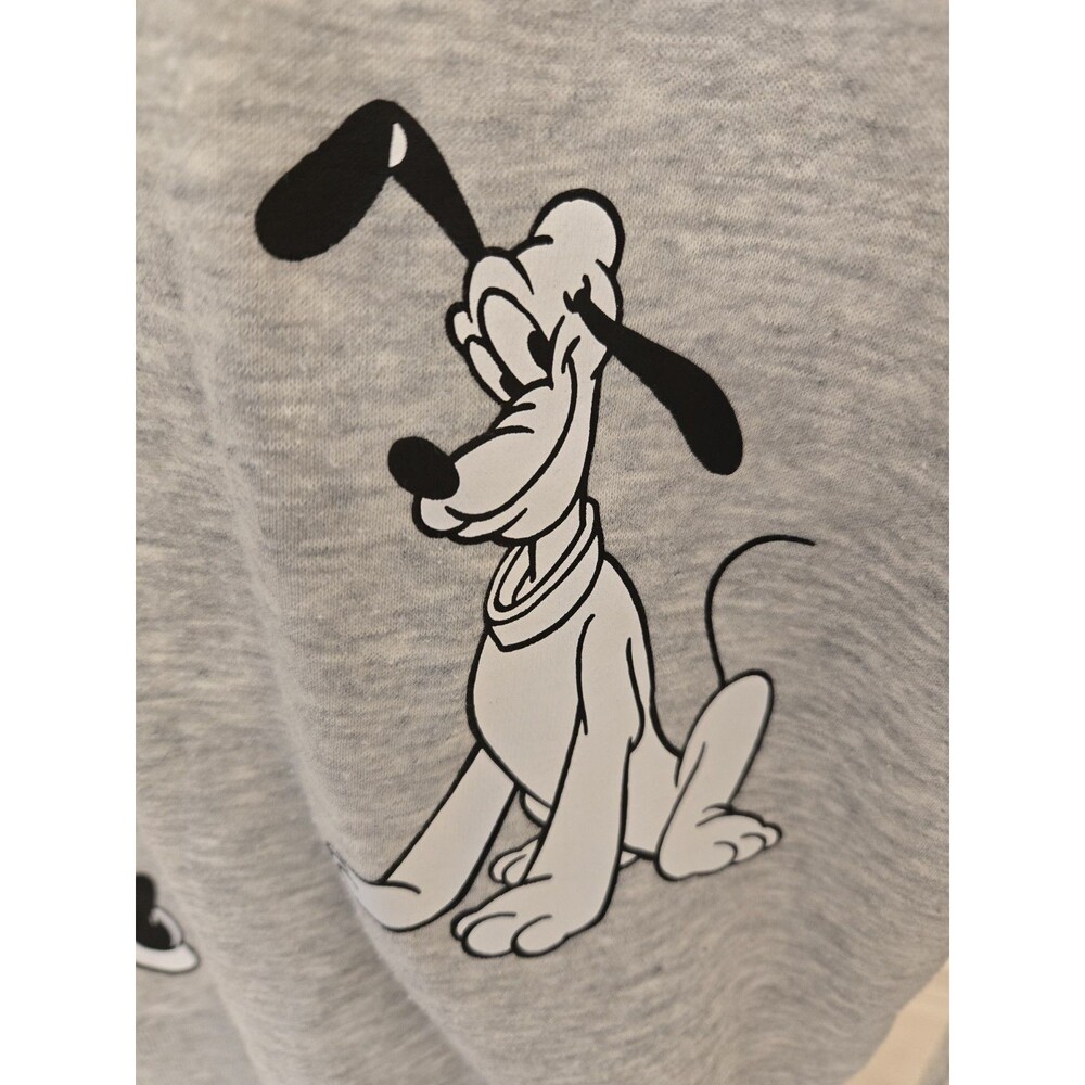 Disney Mickey & Friends Classic Black & White Graphic Crewneck M Sweatshirt - Picture 8 of 14